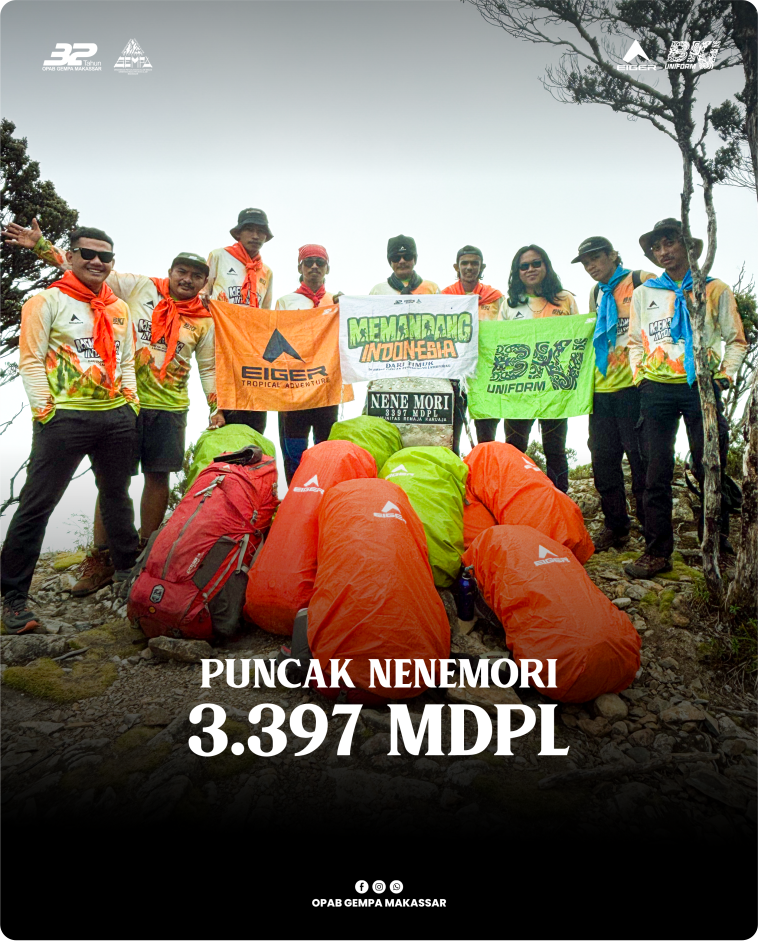 Pendakian ke Puncak Nenemori.